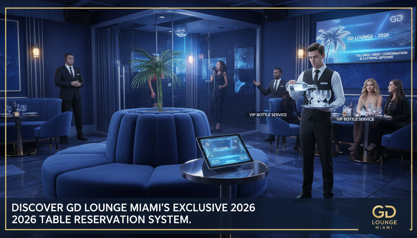Miami Lounge Table Reservation: Pricing and Minimums 2026