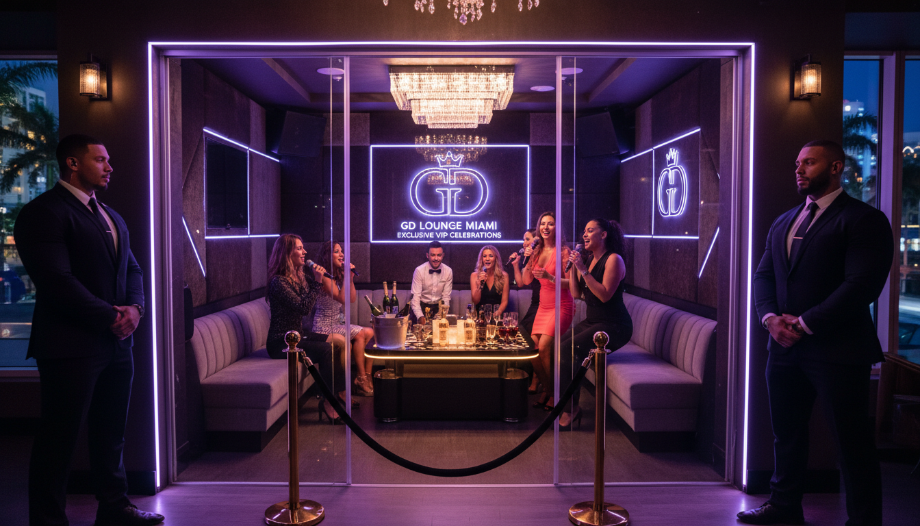 Birthday Party Venue Miami: VIP Packages & Celebrations at GD Lounge