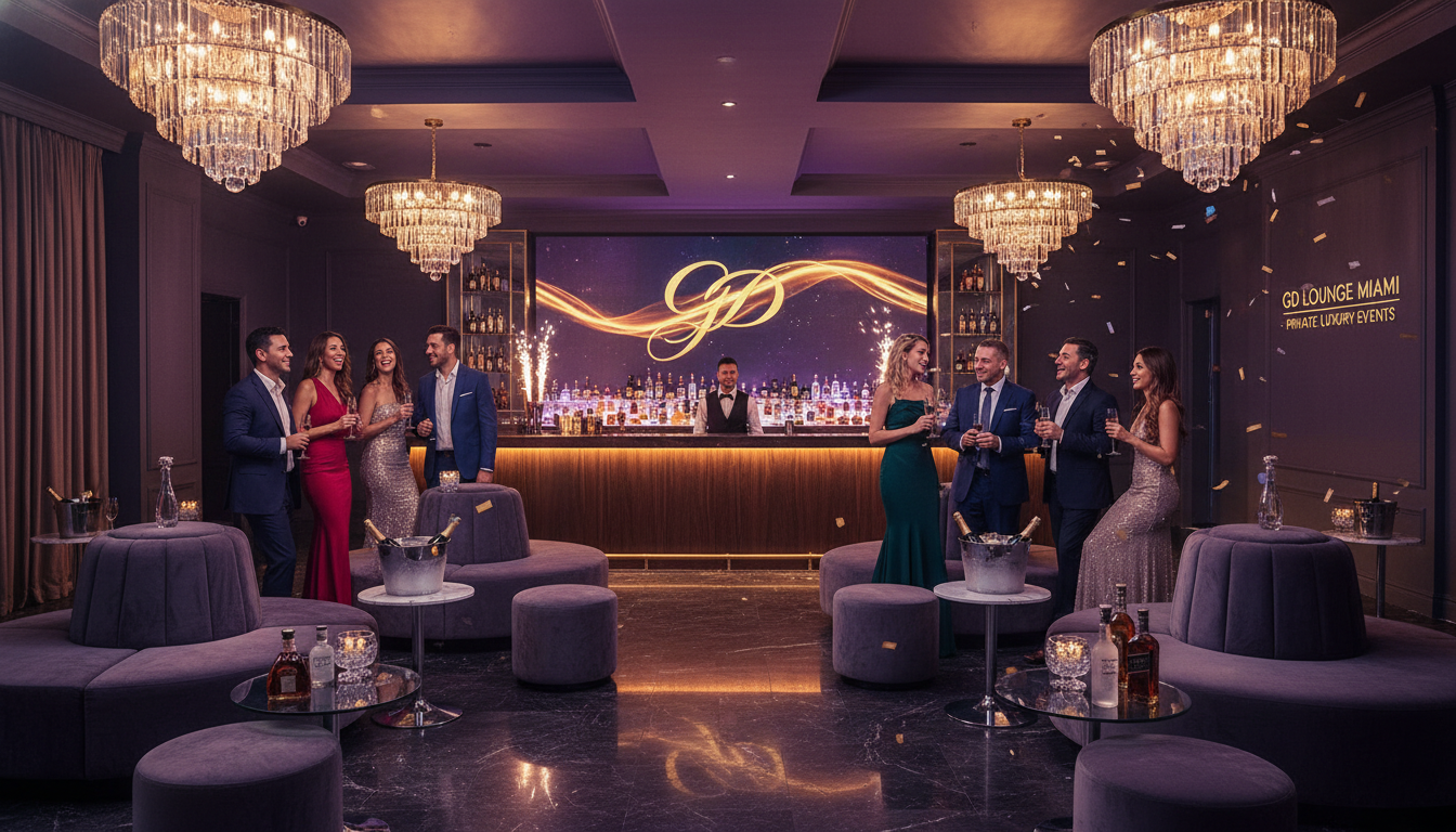 GD Lounge Miami: The Premier Venue for Luxury Celebration Events