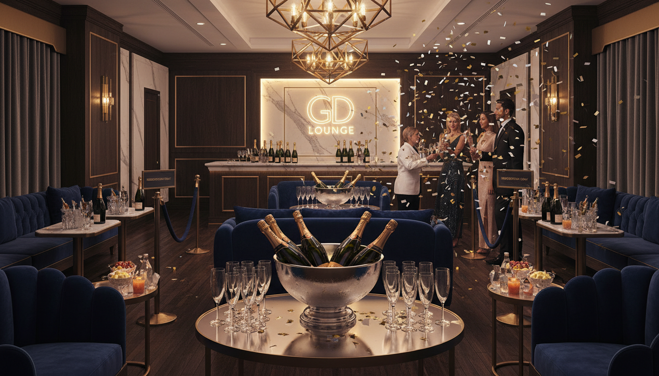Champagne Service Miami: VIP Bottle Options at GD Lounge