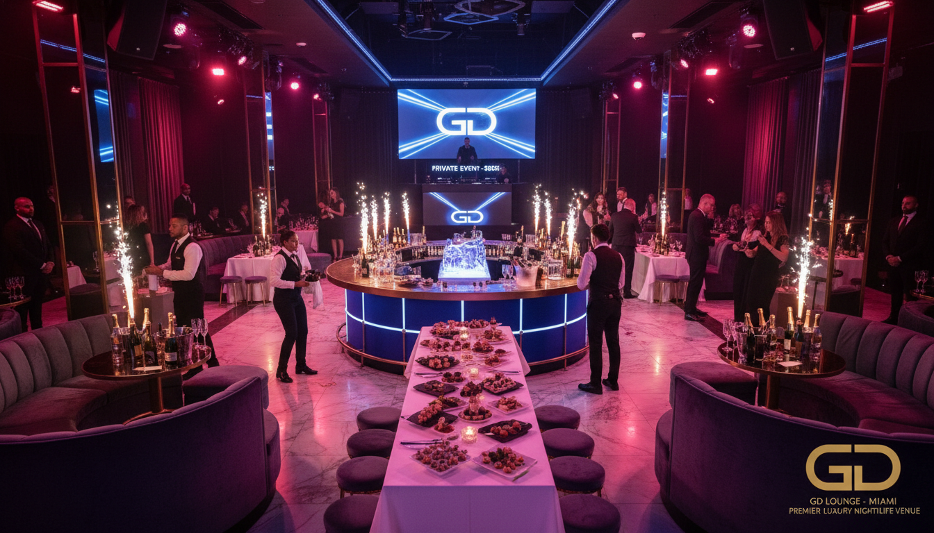 Private Party Venue Miami: Timeline for Booking Your 2026 Event at GD Lounge