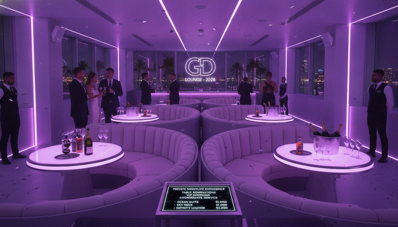 Miami Lounge Table Reservation: Pricing and VIP Minimums 2026