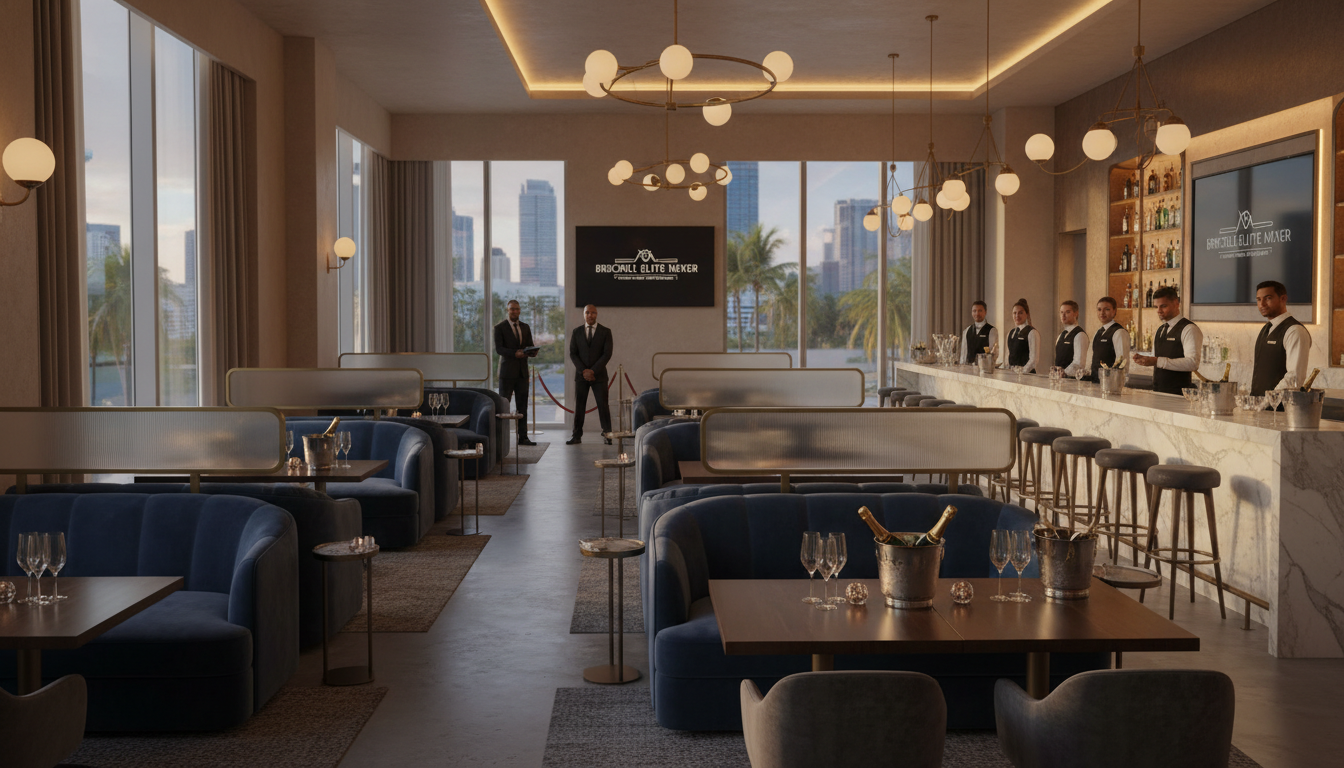 Hosting corporate mixers near Brickell Miami