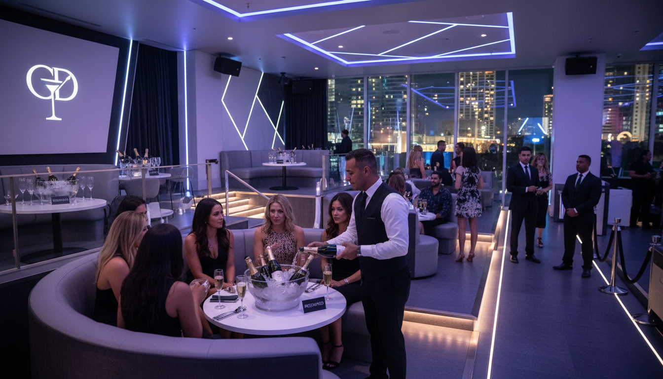 Minimum spends and VIP tables at Miami events