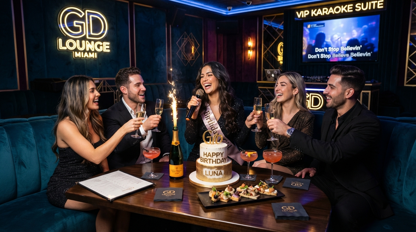 Custom Miami VIP birthday party packages