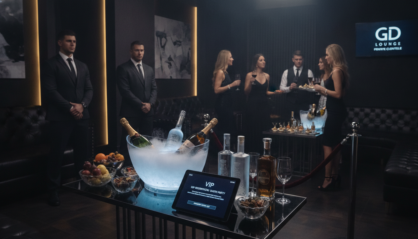 Minimum spends for VIP bottle service Miami