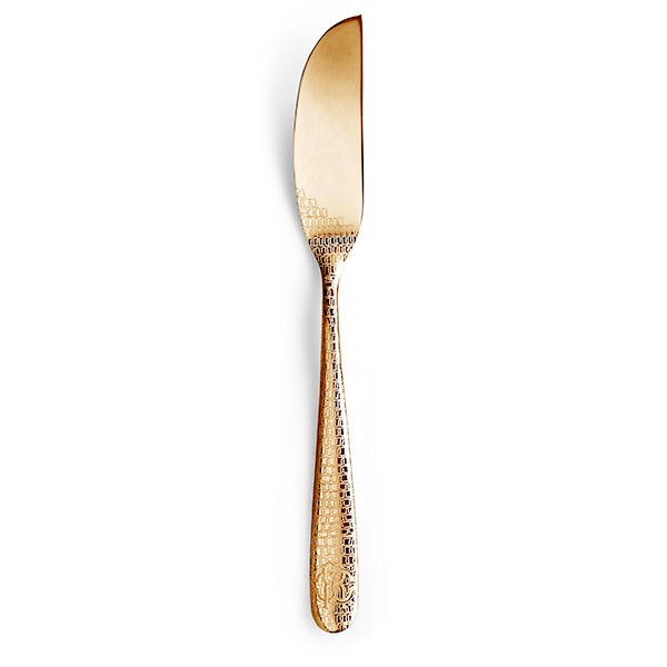 LIZZARD GOLD FISH KNIFE